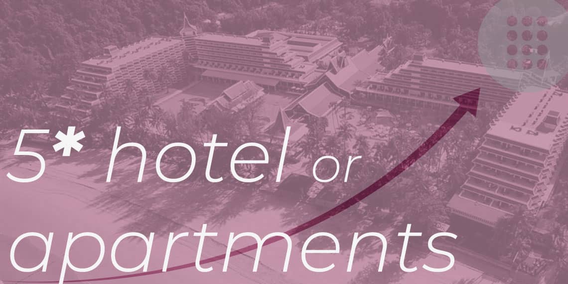 The demand for luxury hotels and apartments has increased by over 13% compared to before the pandemic