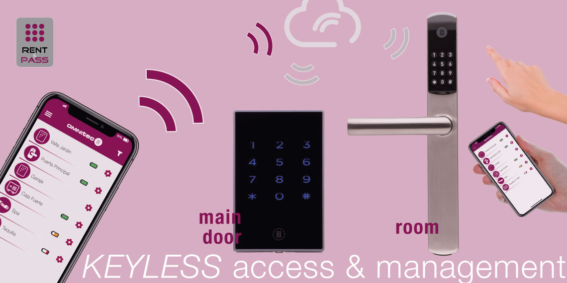 Keyless solutions for tourist accommodation