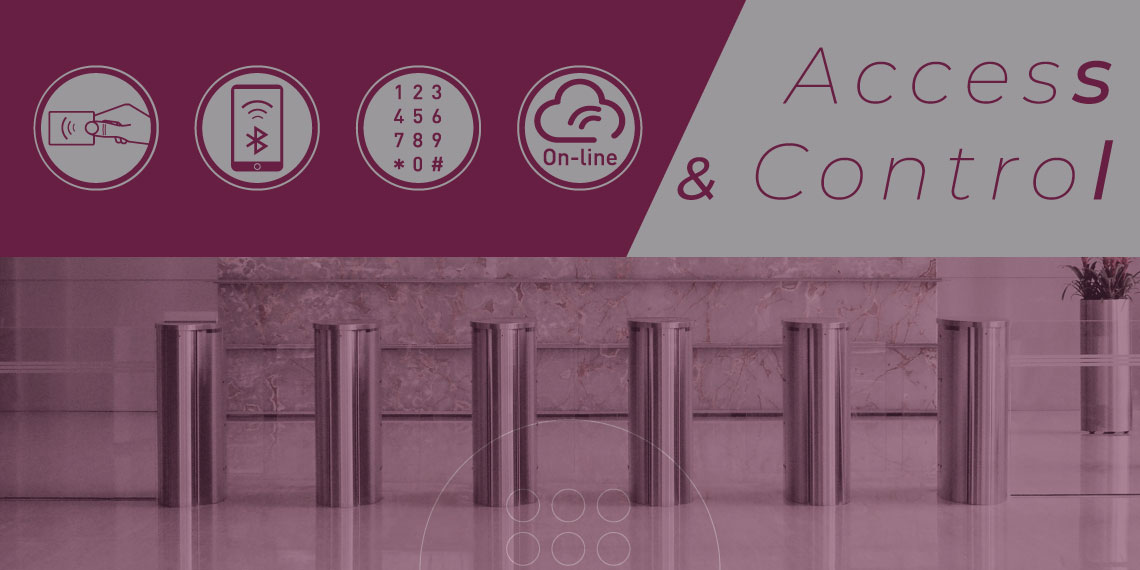 Access control using doors, barriers and turnstiles