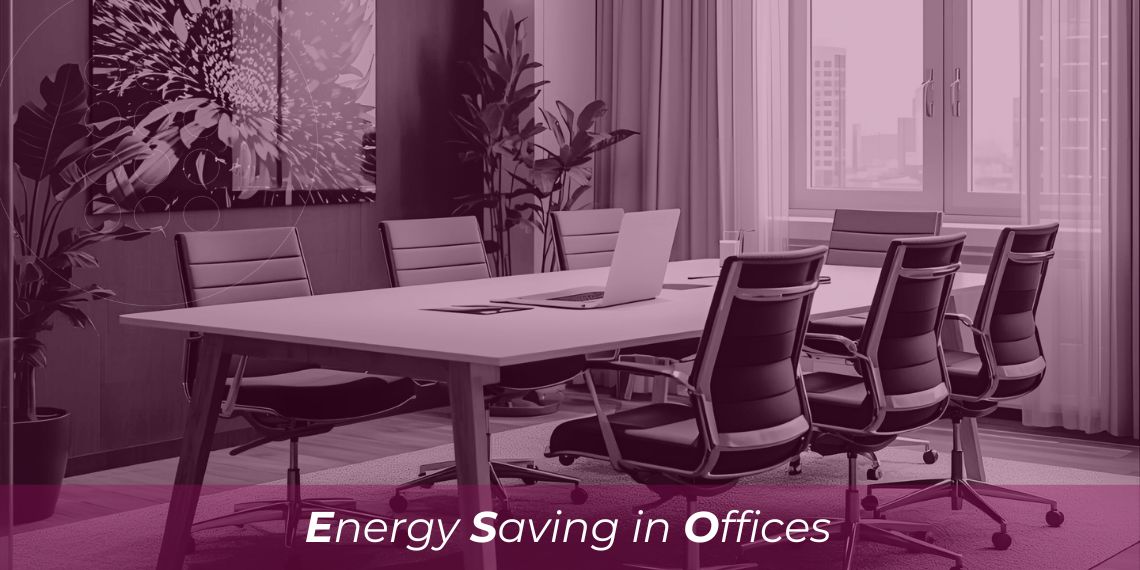 Main energy-saving measures in offices