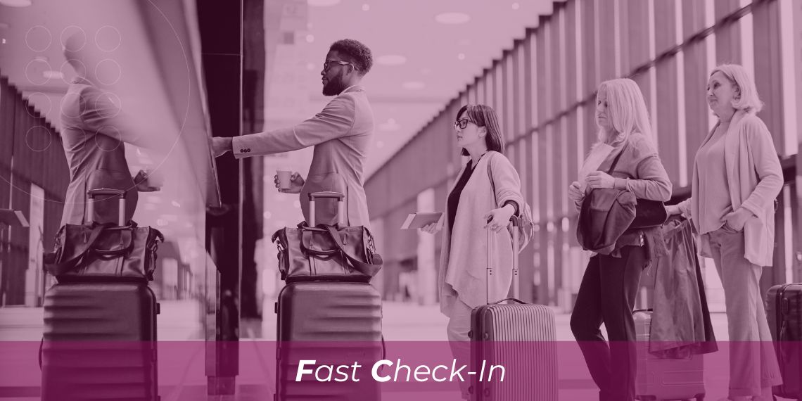 How Fast Check-In technology prevents group arrivals from overloading hotel reception
