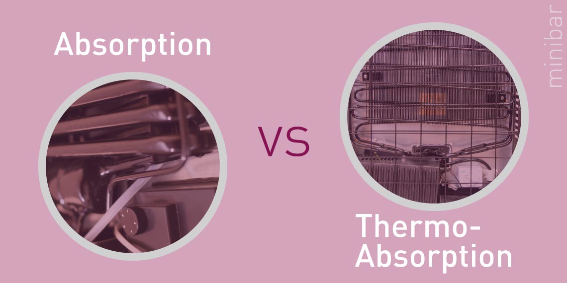 Absorption and thermoabsorption minibars: What do they consist of?