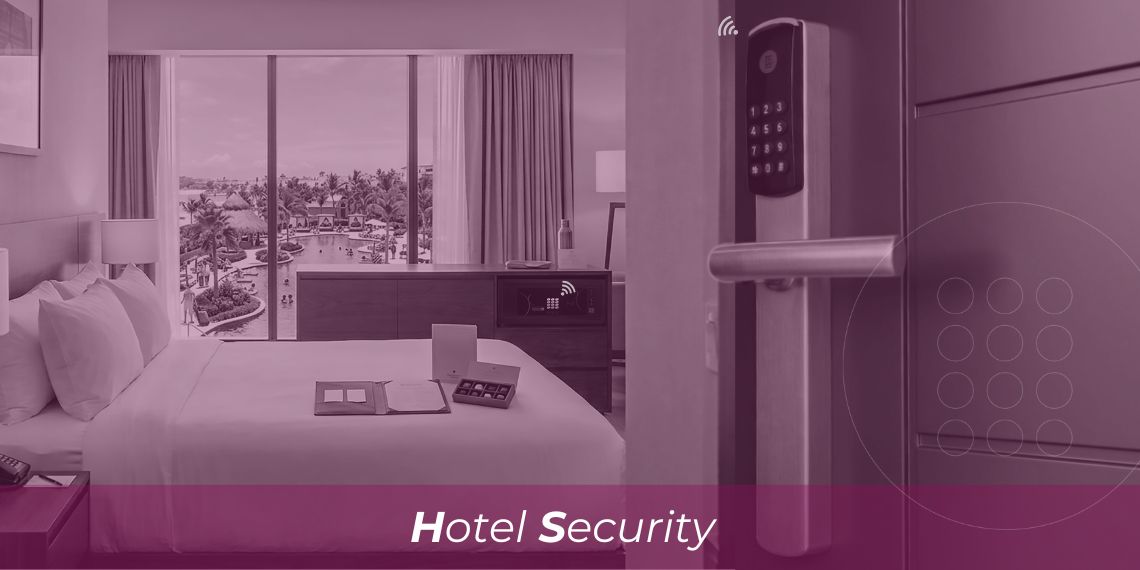 How to prevent theft from hotel rooms: Smart synchronisation of door locks and in-room safes