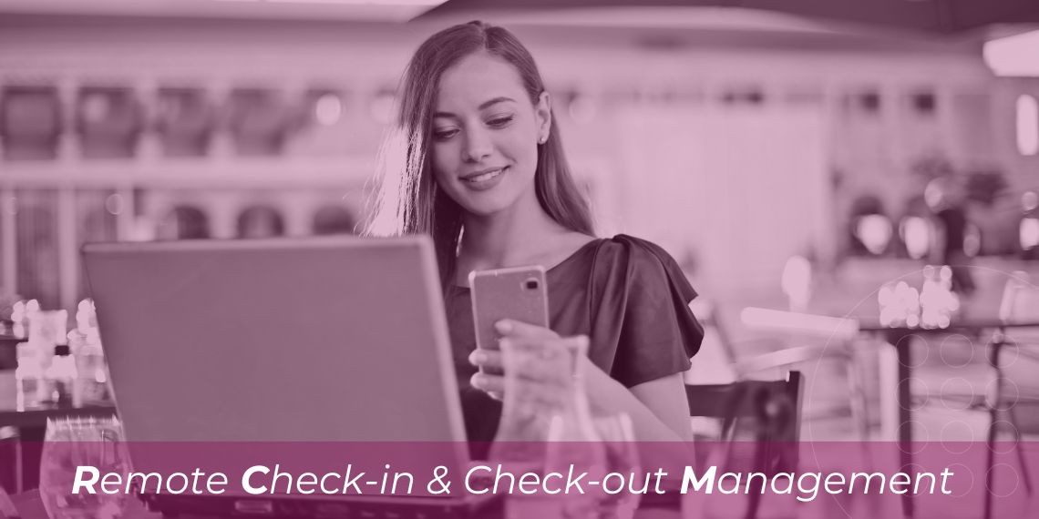 Remote check-in and check-out management at your holiday rental