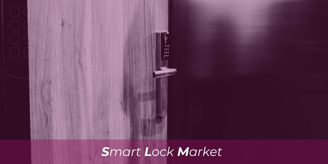 The smart lock market is growing over 13% annually
